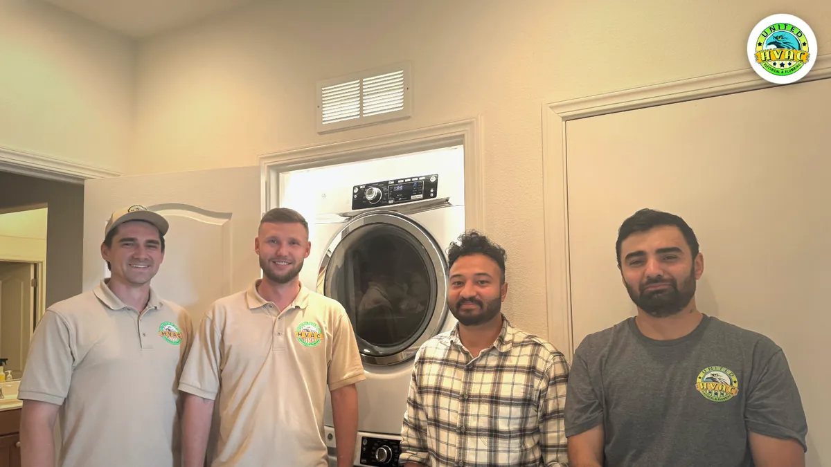 United Plumbing team on the job across the Bay Area